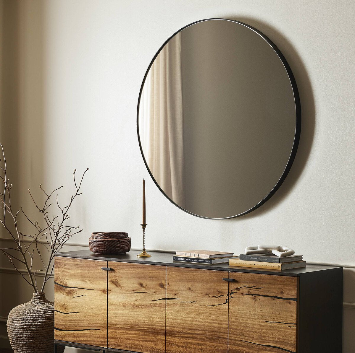 Bellvue Round Mirror