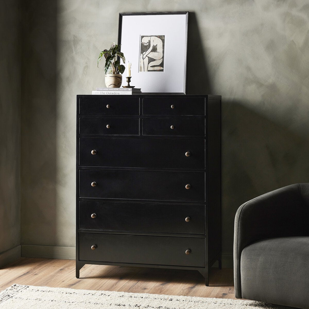 Belmont 8 Drawer Tall Dresser