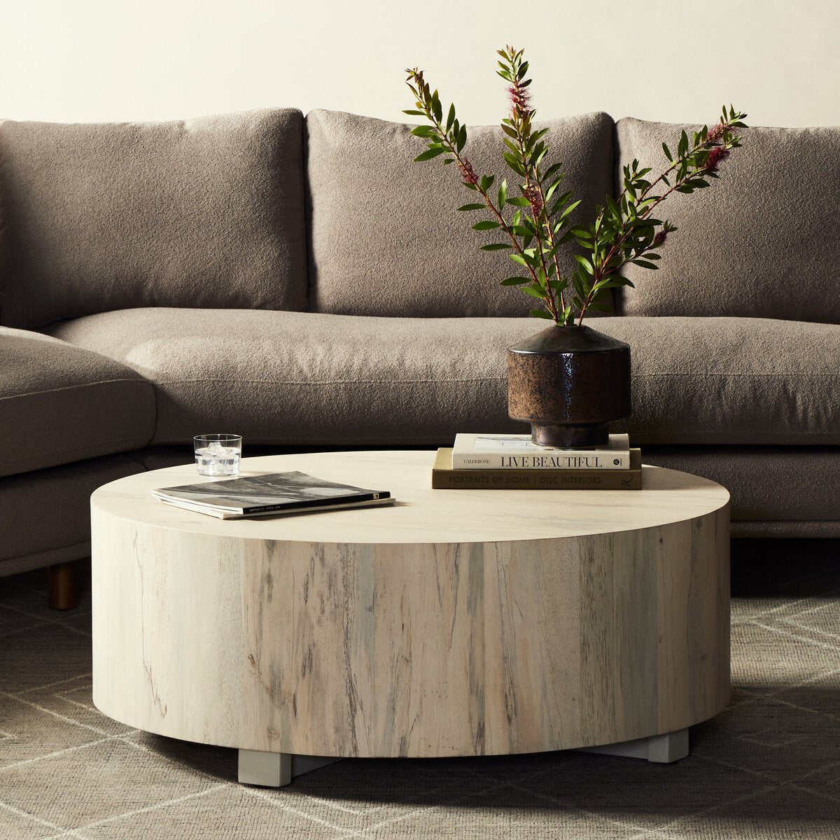 Hudson Round Coffee Table