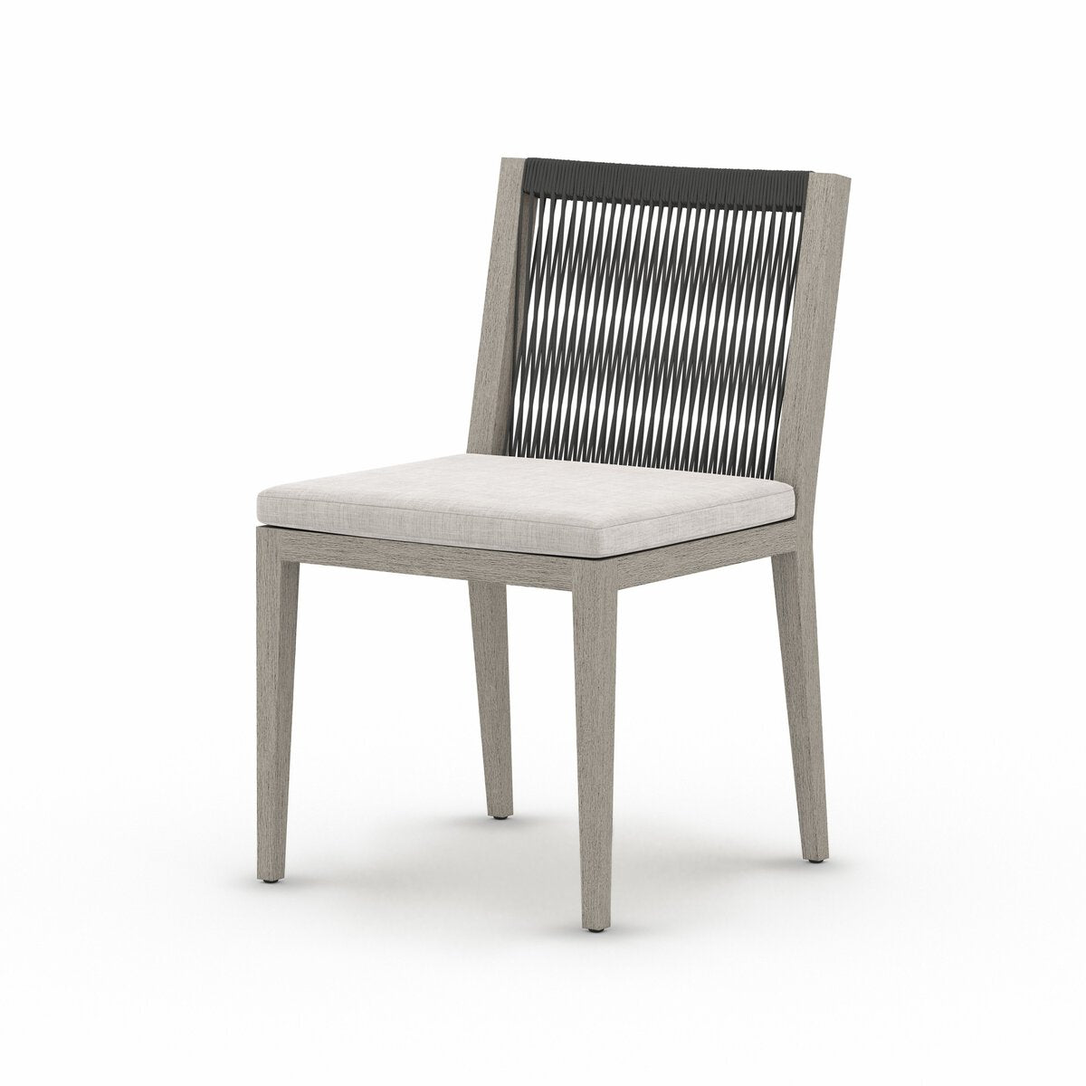 Sherwood Outdoor Dining Chair, Weathered Grey