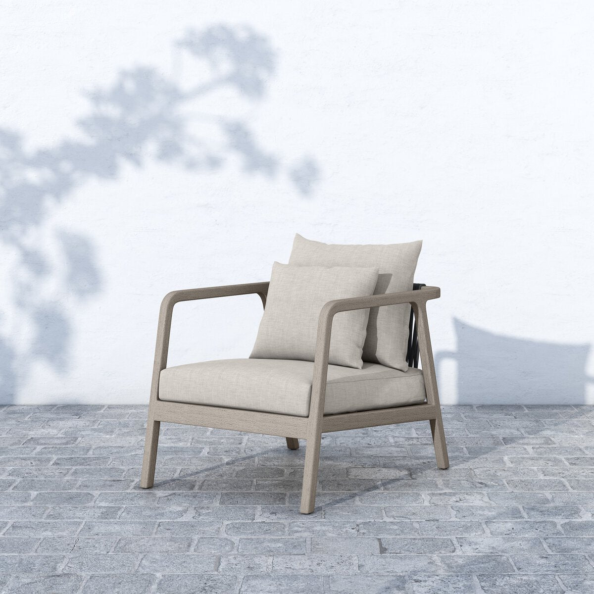 Numa Outdoor Chair - Weathered Grey