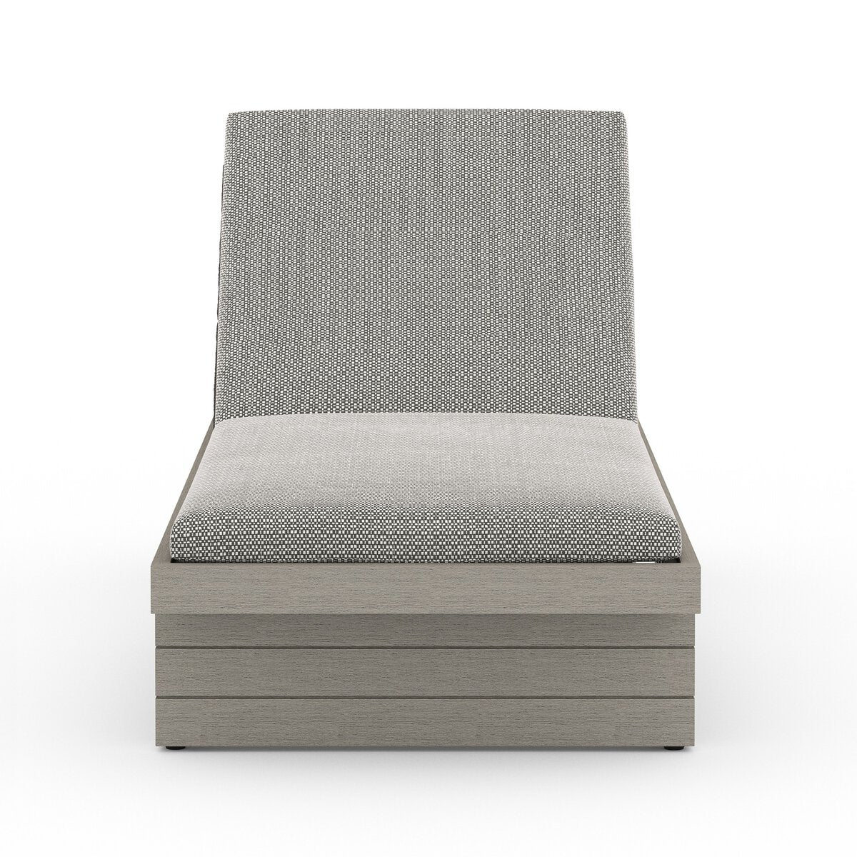 Leroy Outdoor Chaise - Weathered Grey