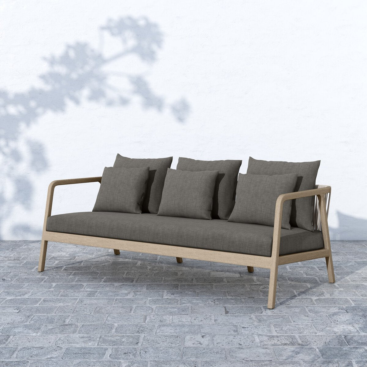 Numa Outdoor Sofa - Washed Brown