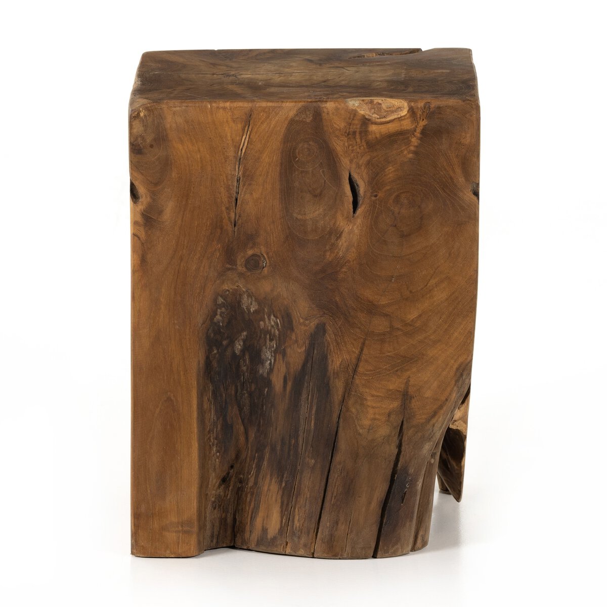 Teak Square Stool