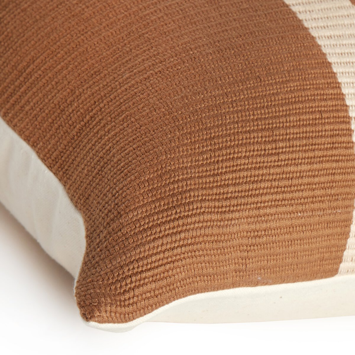 Handwoven Merido Pillow - Taupe