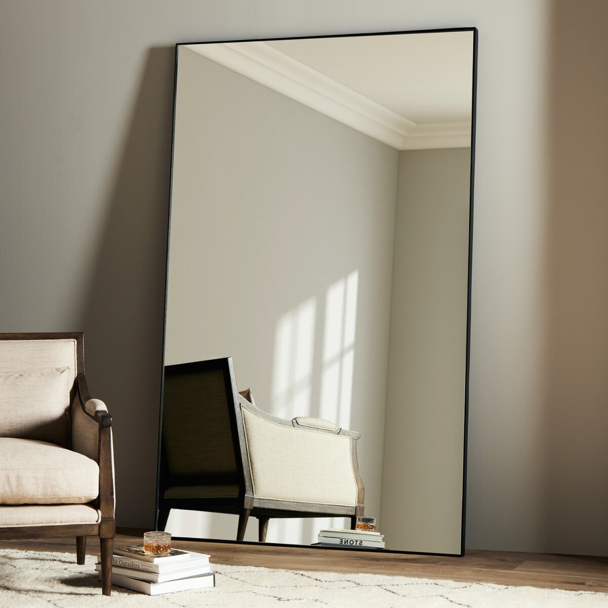 Georgina Rectangle Floor Mirror