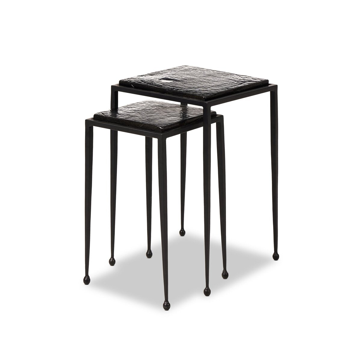 Dalston Cast Glass Nesting Tables