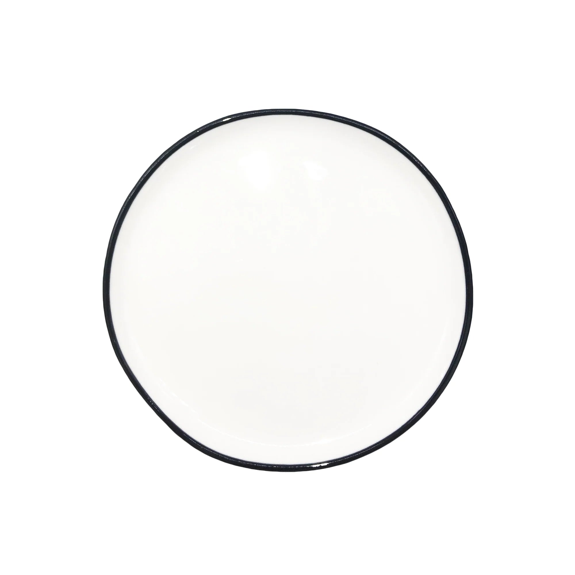 Abbesses Porcelain Tidbit Plate, Set of 4