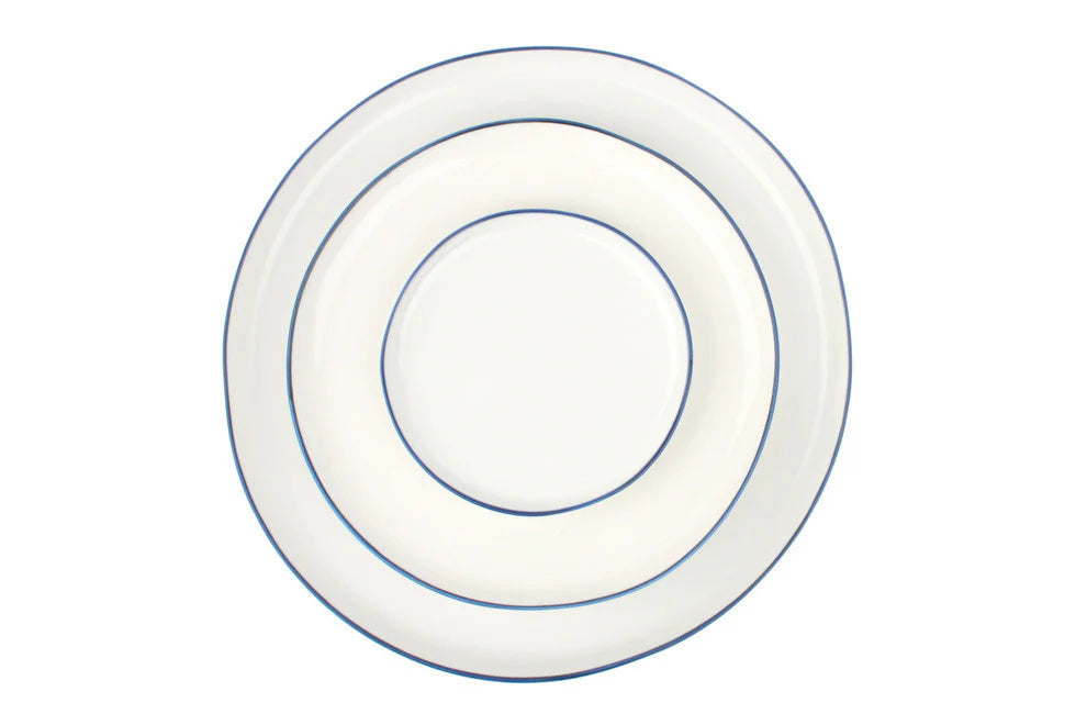 Abbesses Porcelain Salad Plate, Set of 4