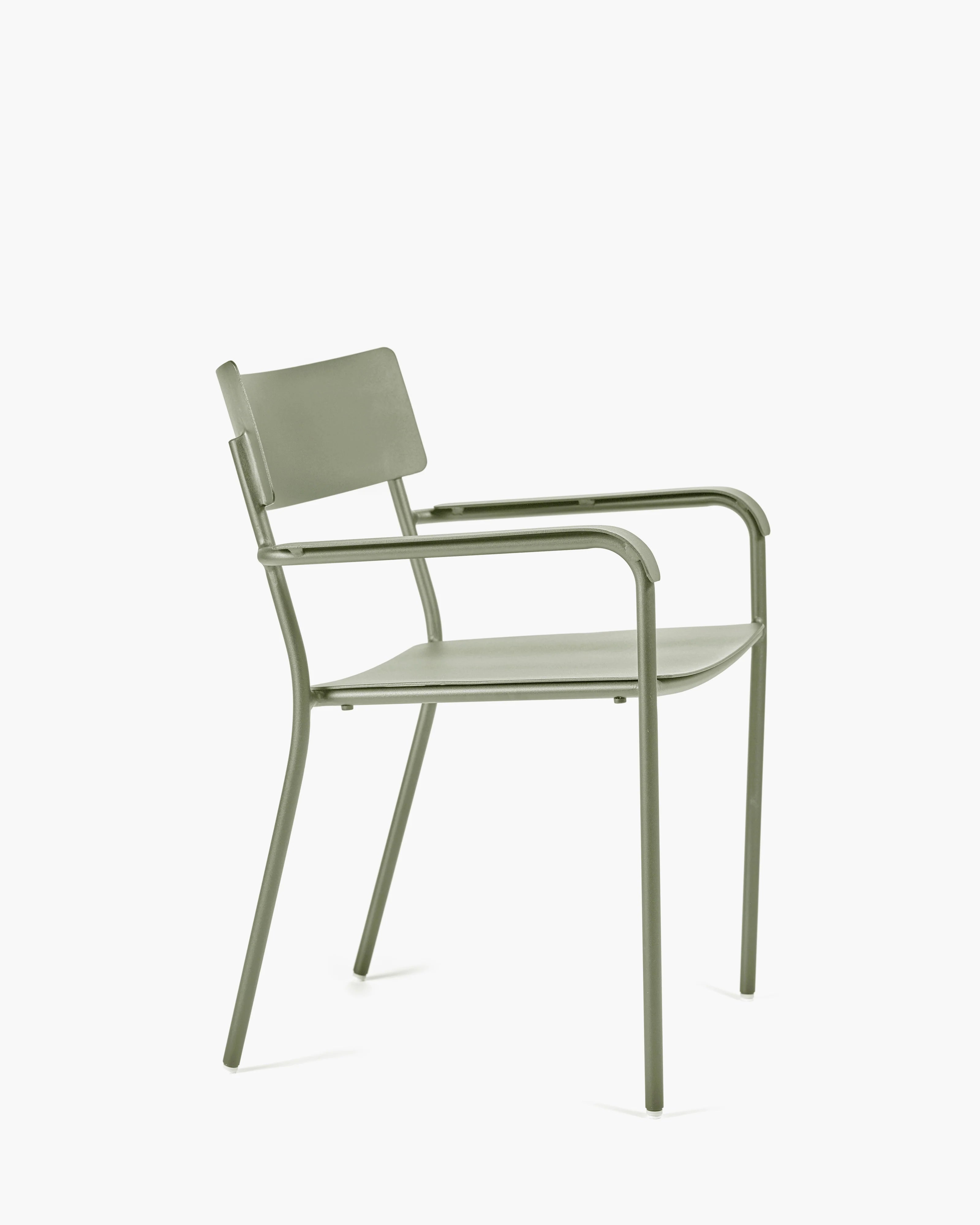 August Aluminum Armchair