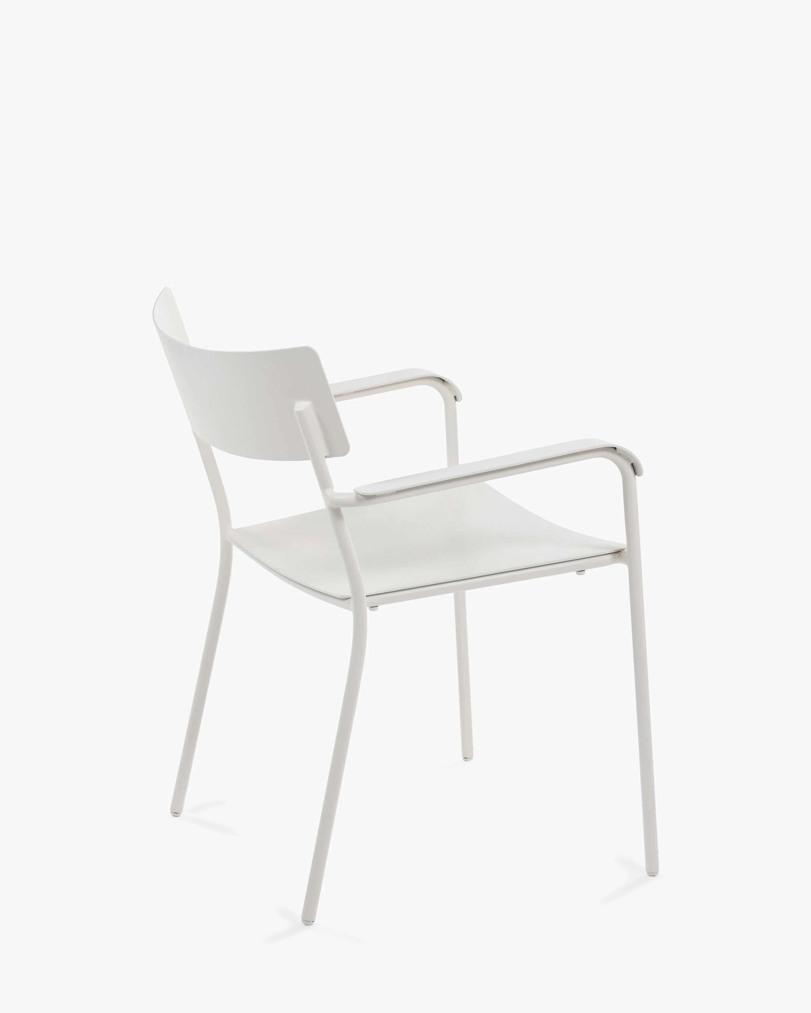 August Aluminum Armchair