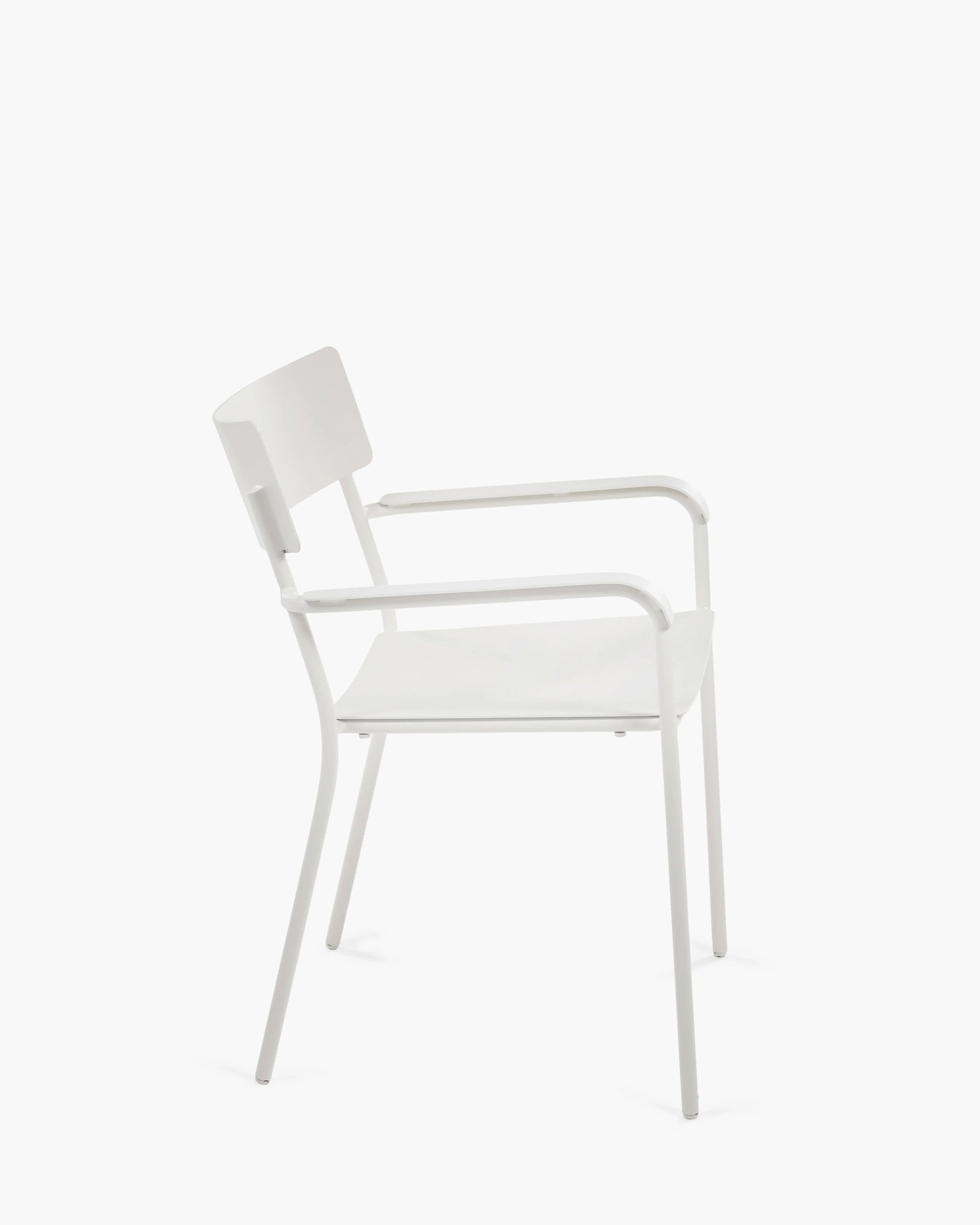 August Aluminum Armchair