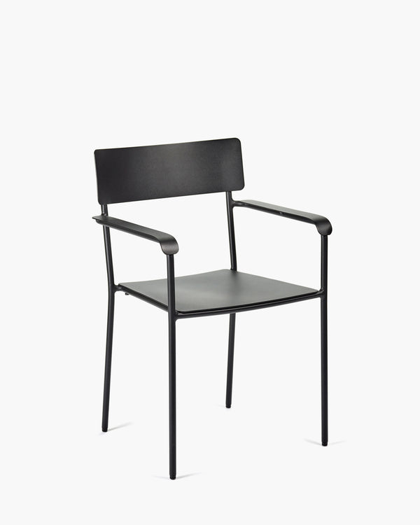 August Aluminum Armchair