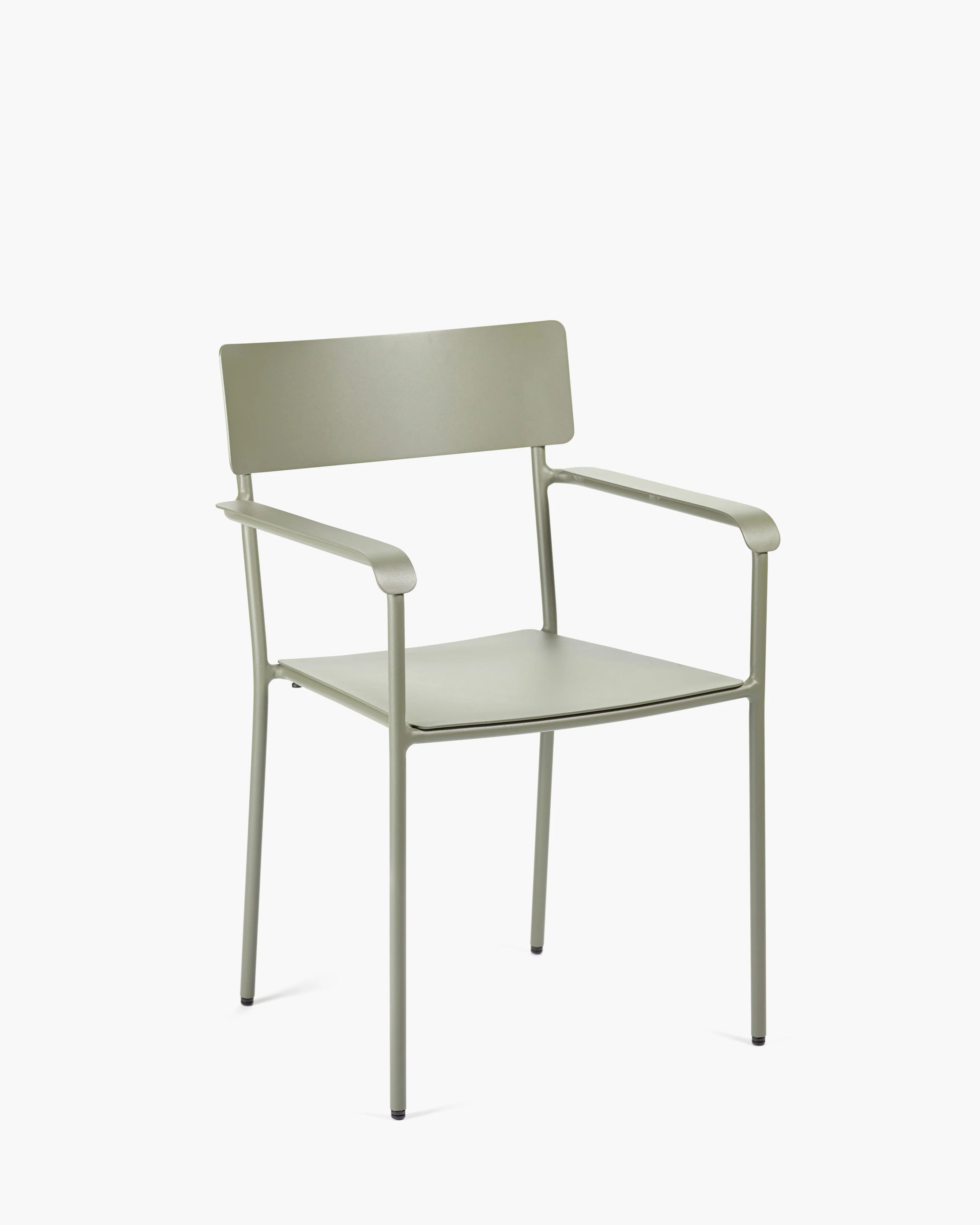 August Aluminum Armchair