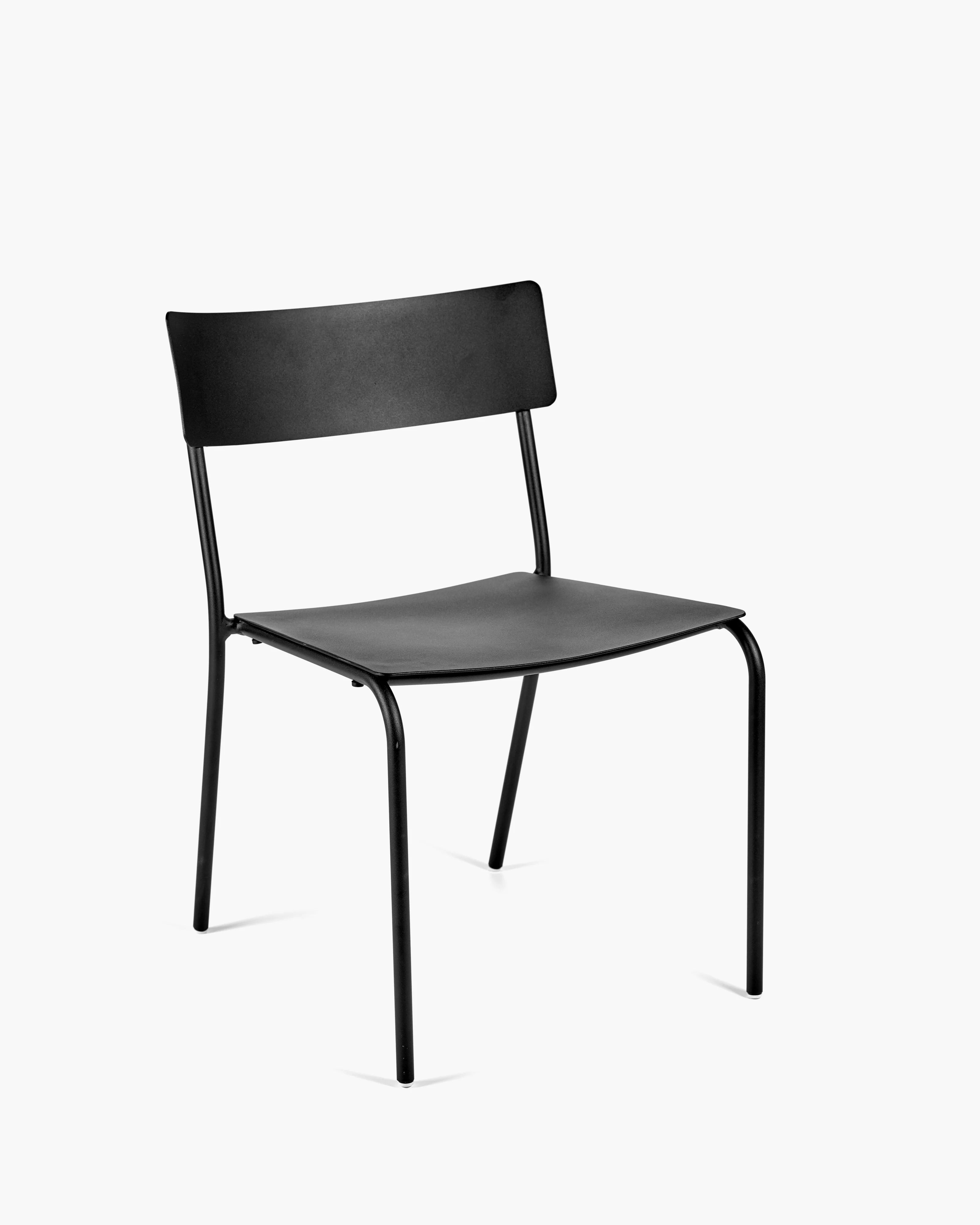 August Aluminum Chair Without Armrests