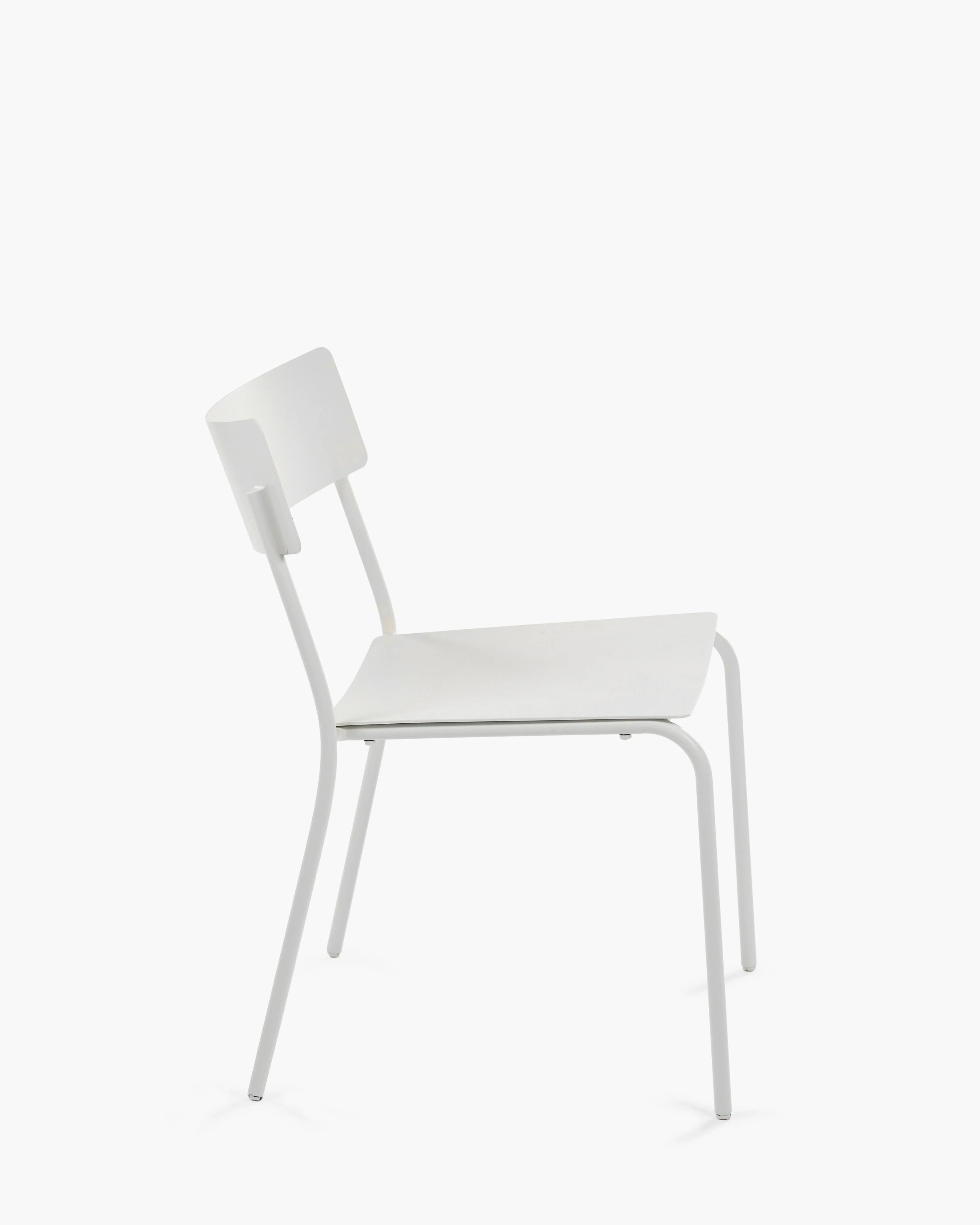 August Aluminum Chair Without Armrests