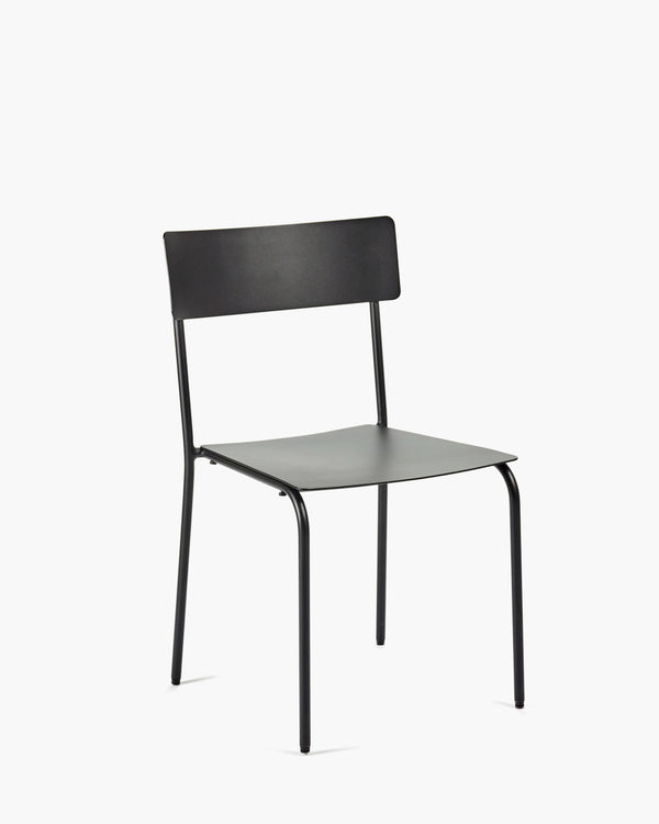 August Aluminum Chair Without Armrests