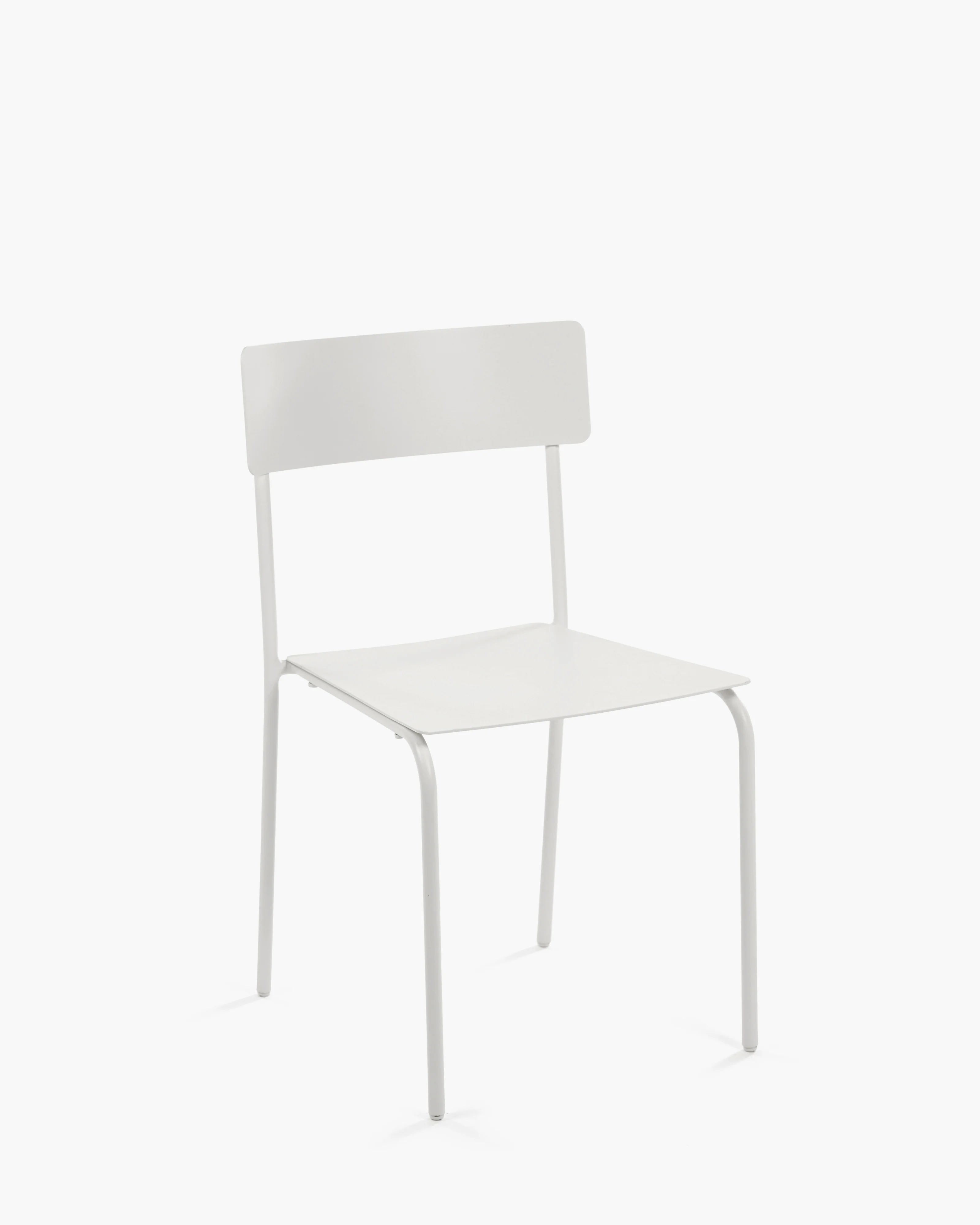 August Aluminum Chair Without Armrests