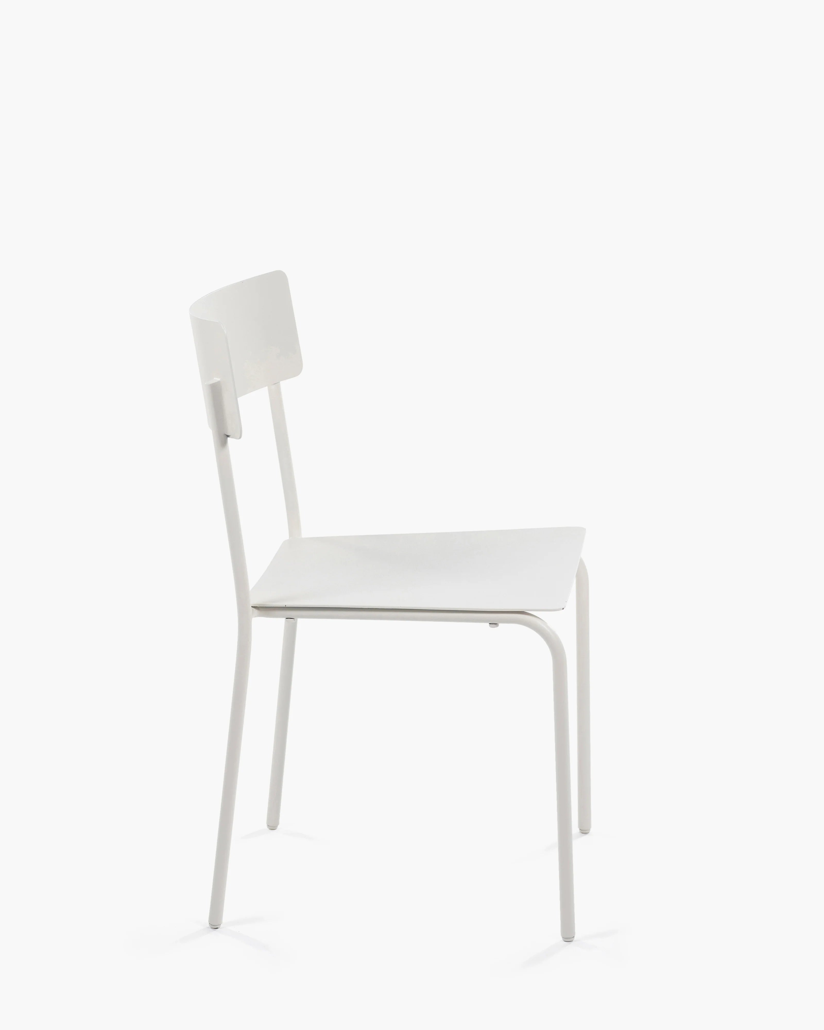 August Aluminum Chair Without Armrests