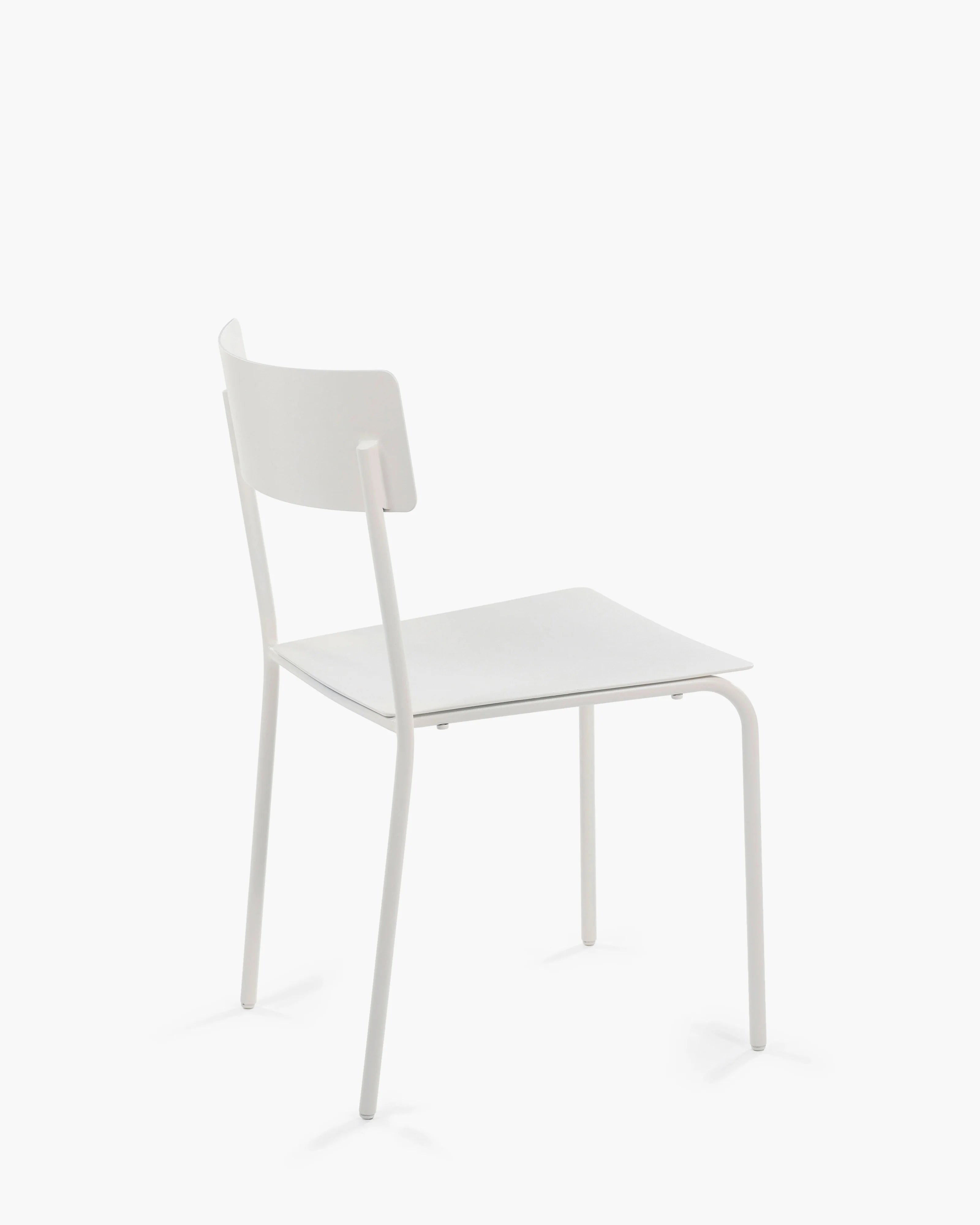 August Aluminum Chair Without Armrests