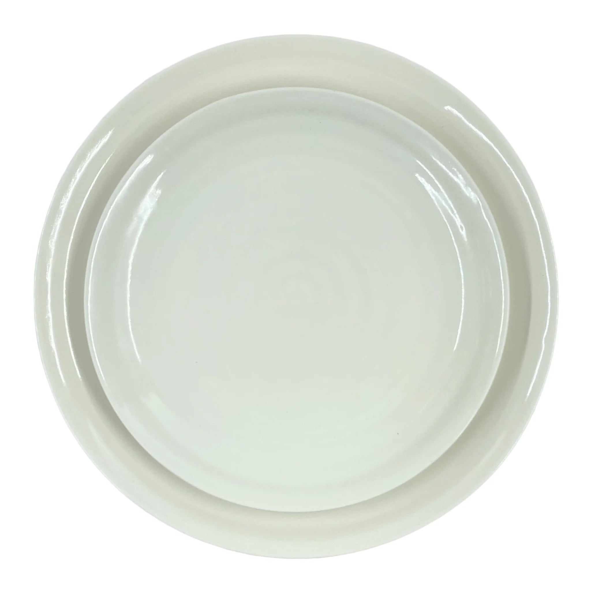 Daniel Smith Porcelain 4 Piece Dinnerware Set, Service For 1