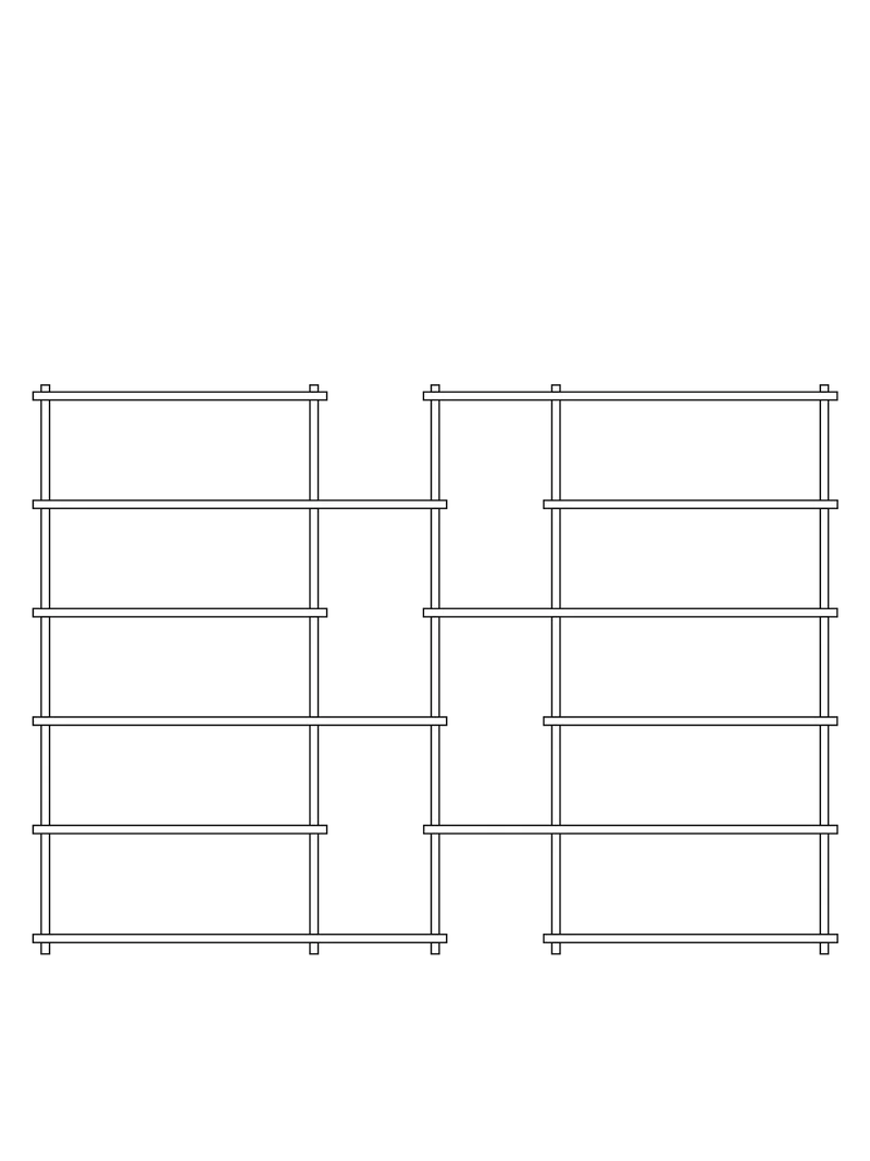 Elevate Shelving - System 12