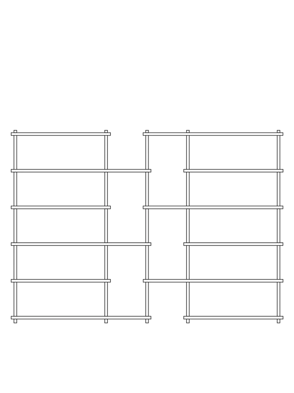 Elevate Shelving - System 12