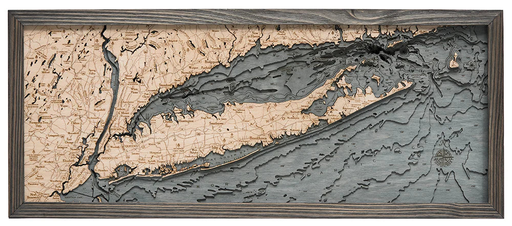 Long Island Sound Wood Chart