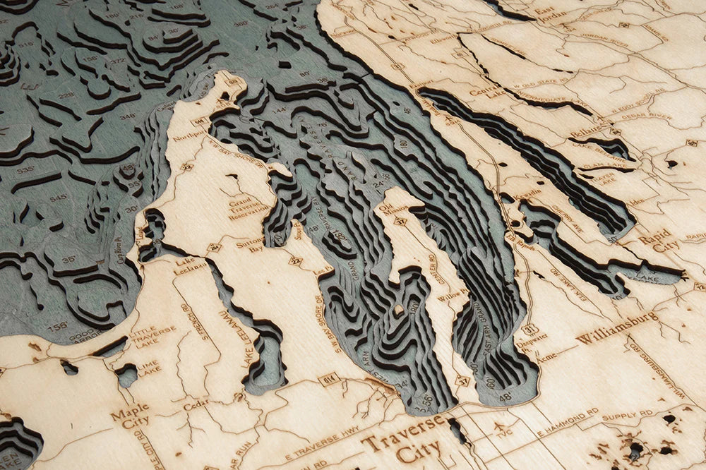 Northwest Lower Michigan Wood Chart