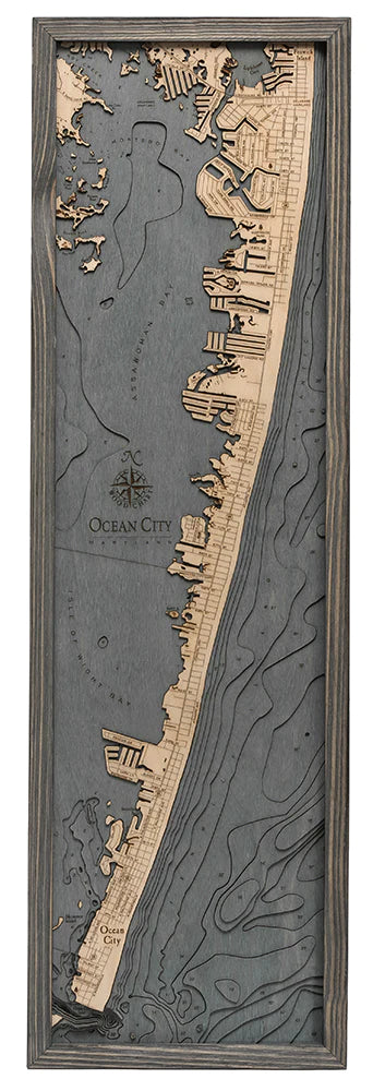 Ocean City Wood Chart