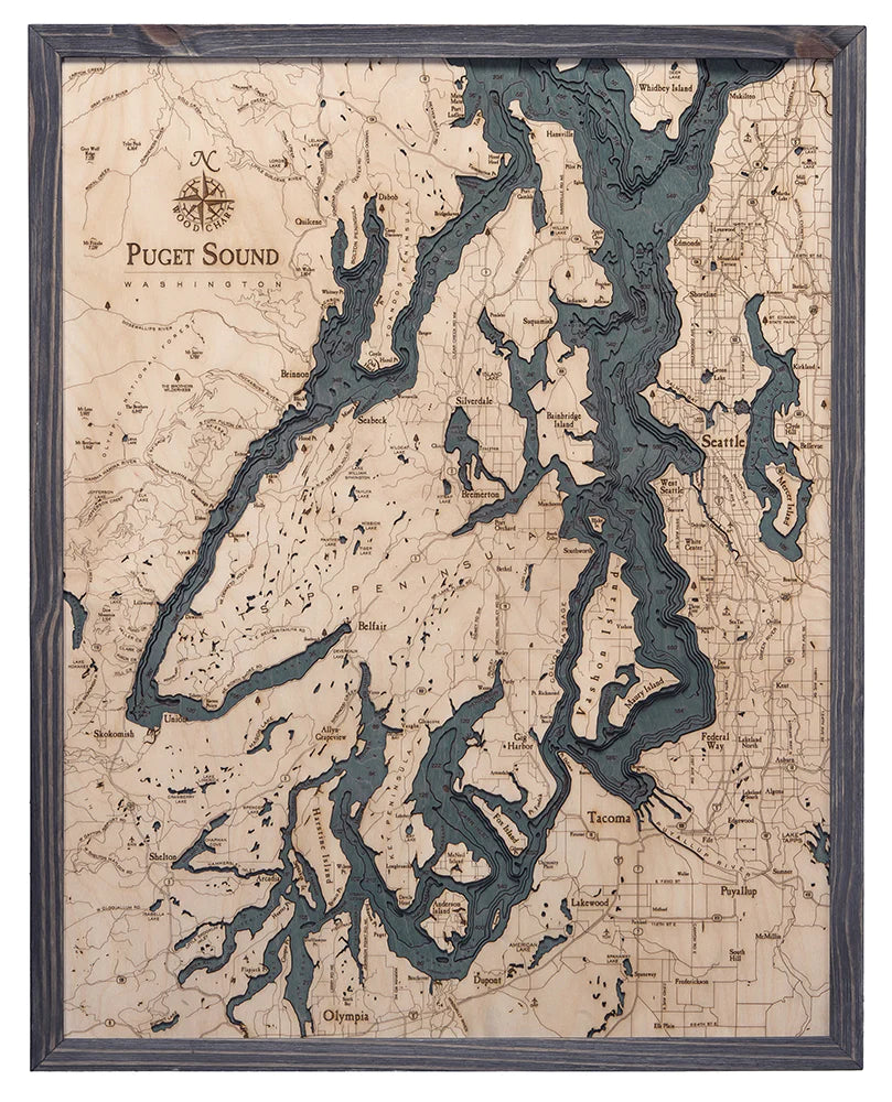 Puget Sound Wood Chart