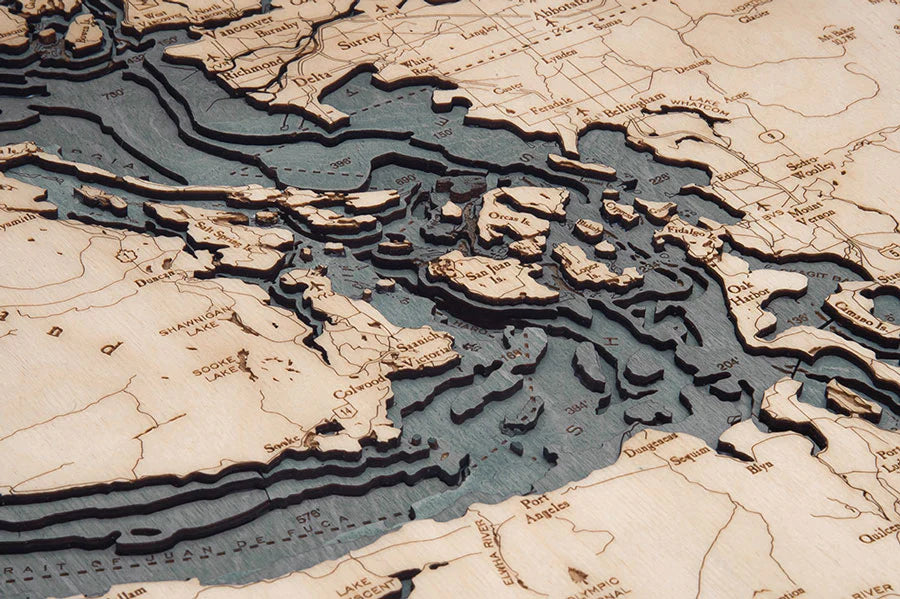 Salish Sea Wood Chart