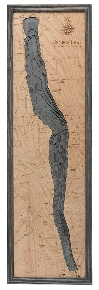 Seneca Lake Wood Chart