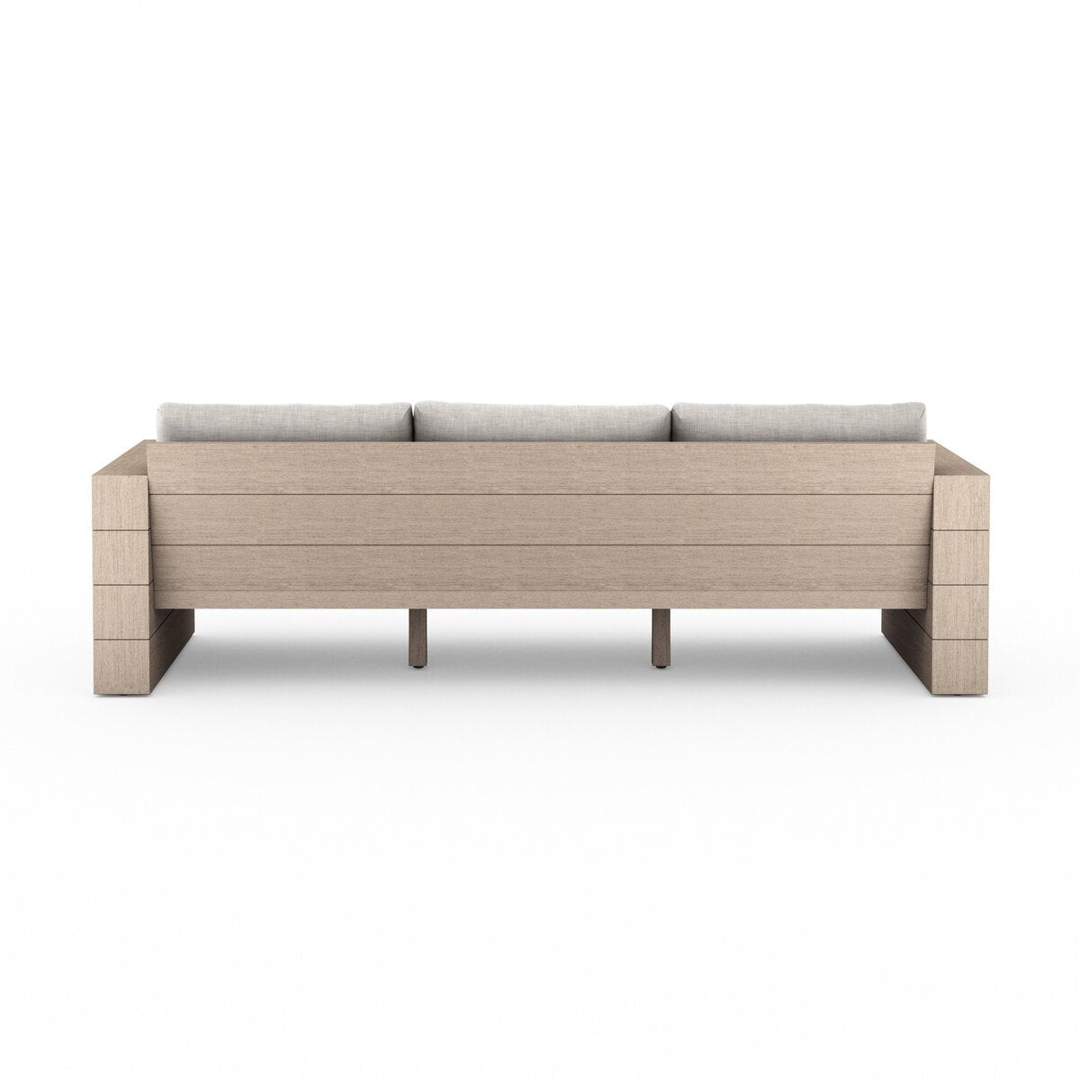 Leroy Outdoor Sofa, Washed Brown