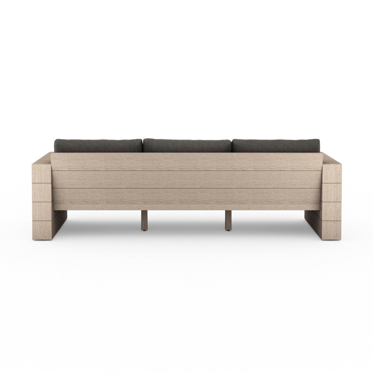 Leroy Outdoor Sofa, Washed Brown