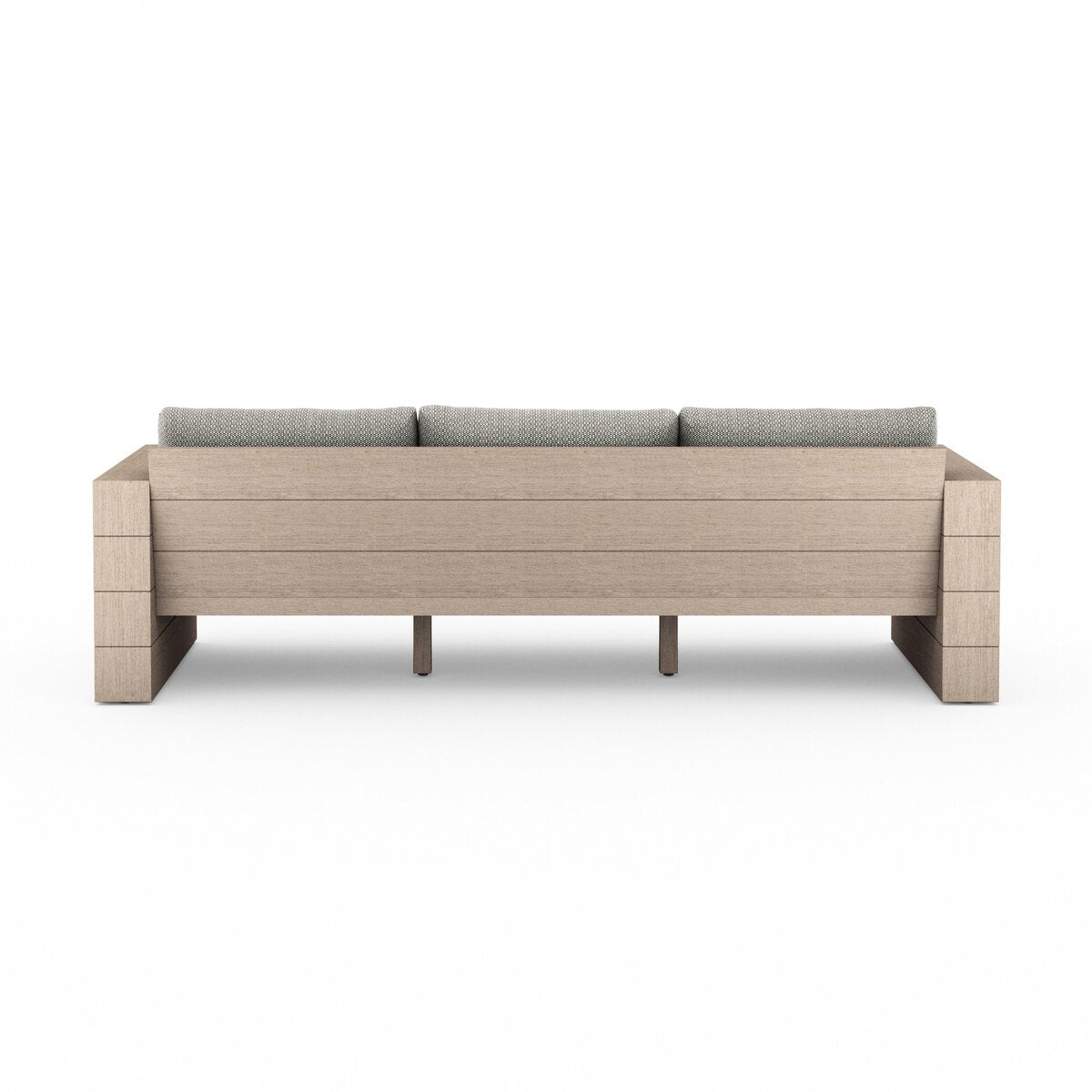 Leroy Outdoor Sofa, Washed Brown