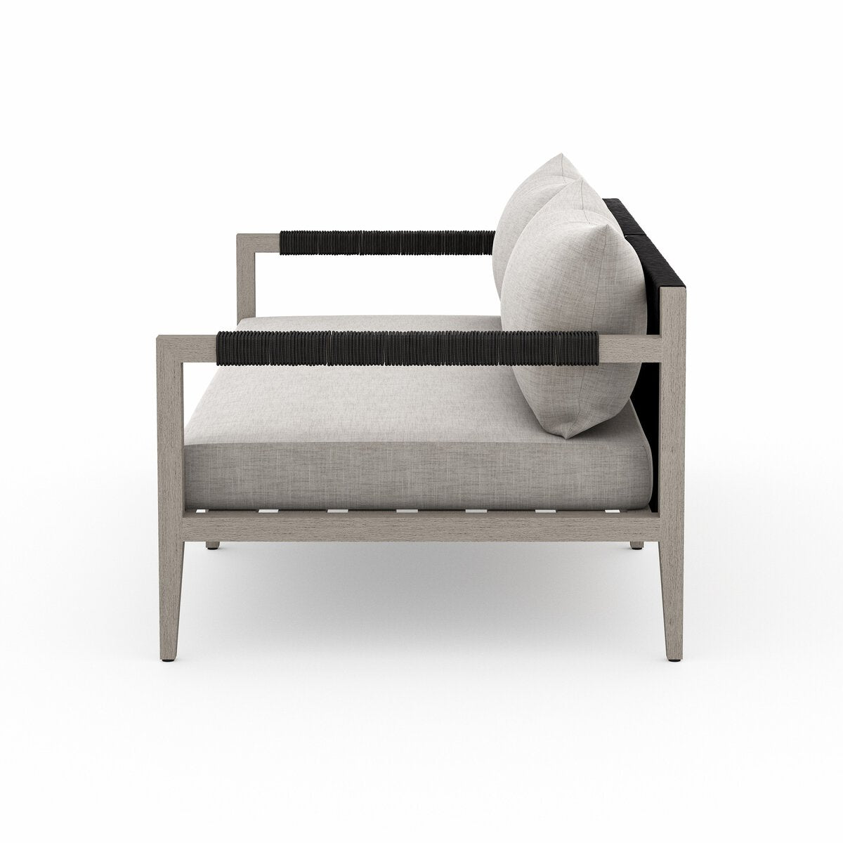 Sherwood Outdoor Sofa, Weathered Grey