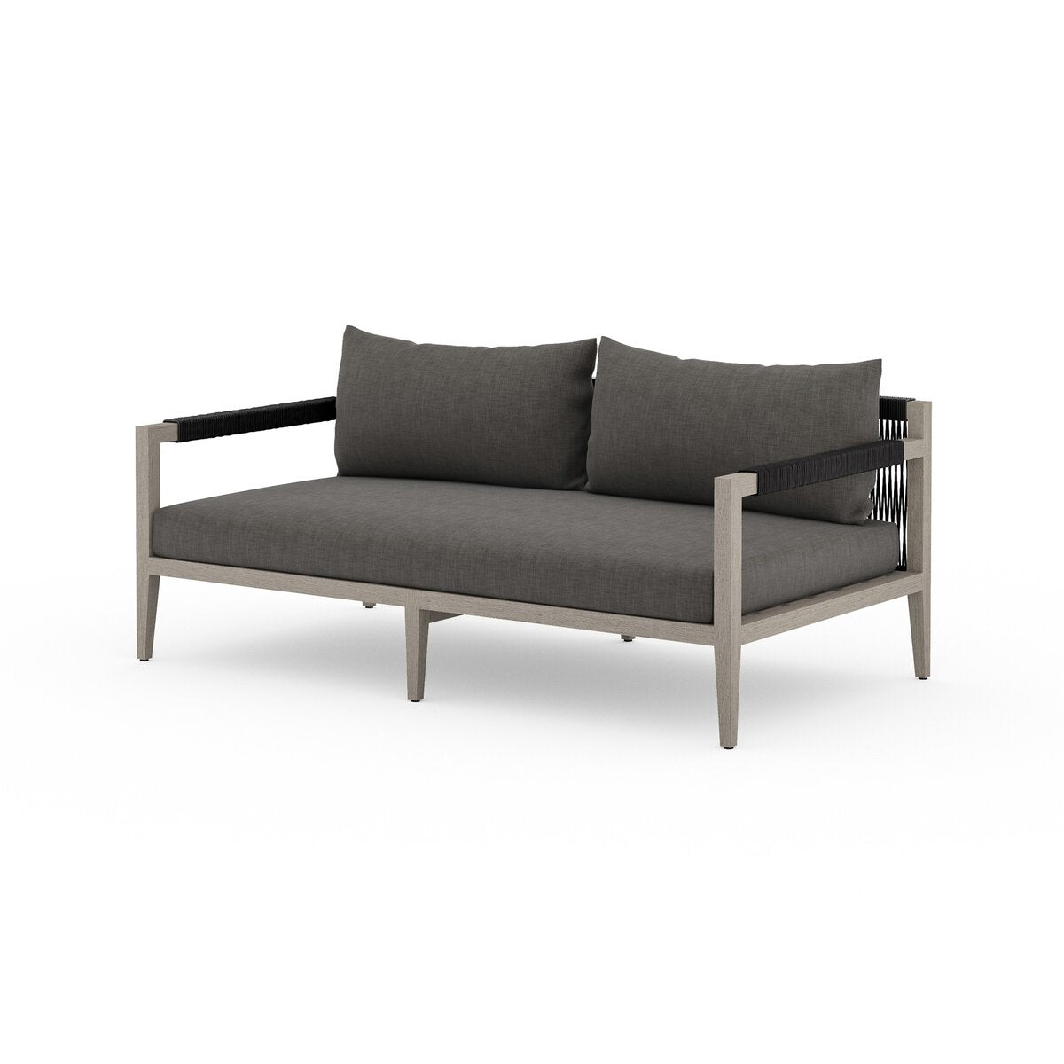 Sherwood Outdoor Sofa, Weathered Grey