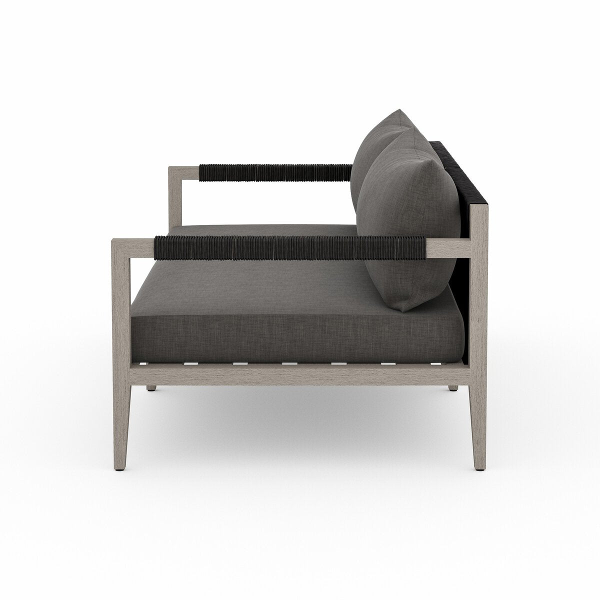 Sherwood Outdoor Sofa, Weathered Grey