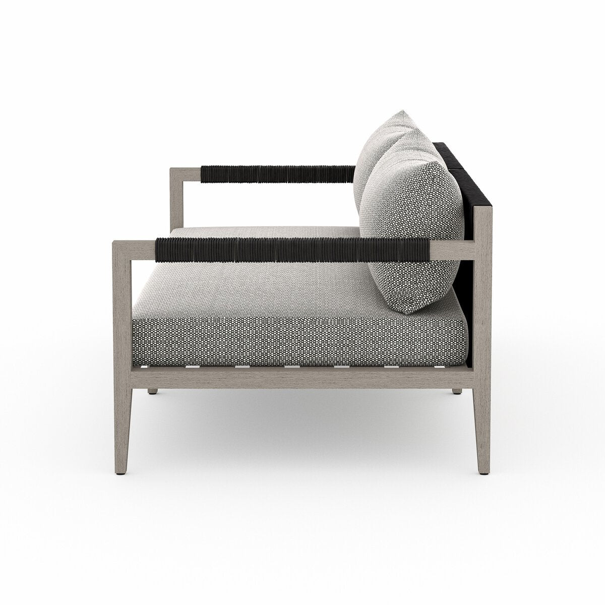 Sherwood Outdoor Sofa, Weathered Grey