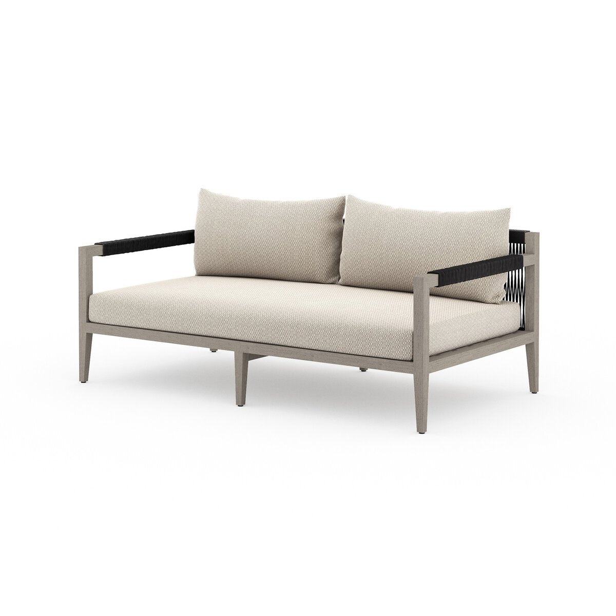 Sherwood Outdoor Sofa, Weathered Grey