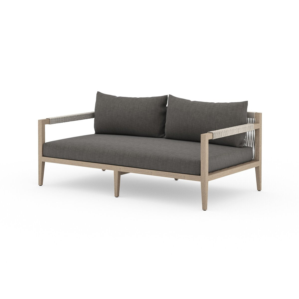 Sherwood Outdoor Sofa, Washed Brown