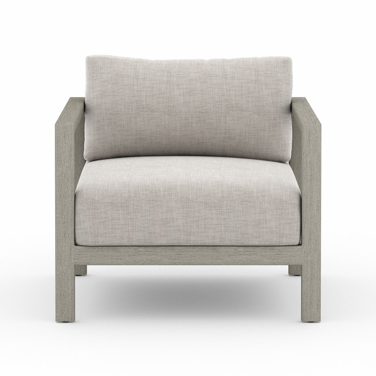 Sonoma Outdoor Chair, Weathered Grey