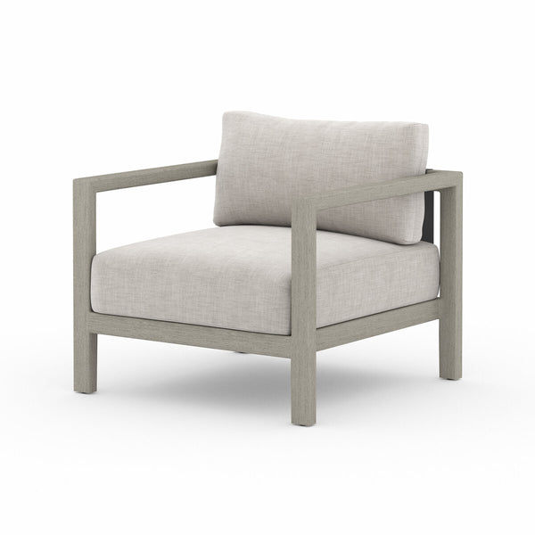 Sonoma Outdoor Chair, Weathered Grey