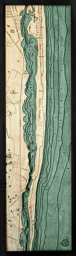 Jupiter Island Wood Chart