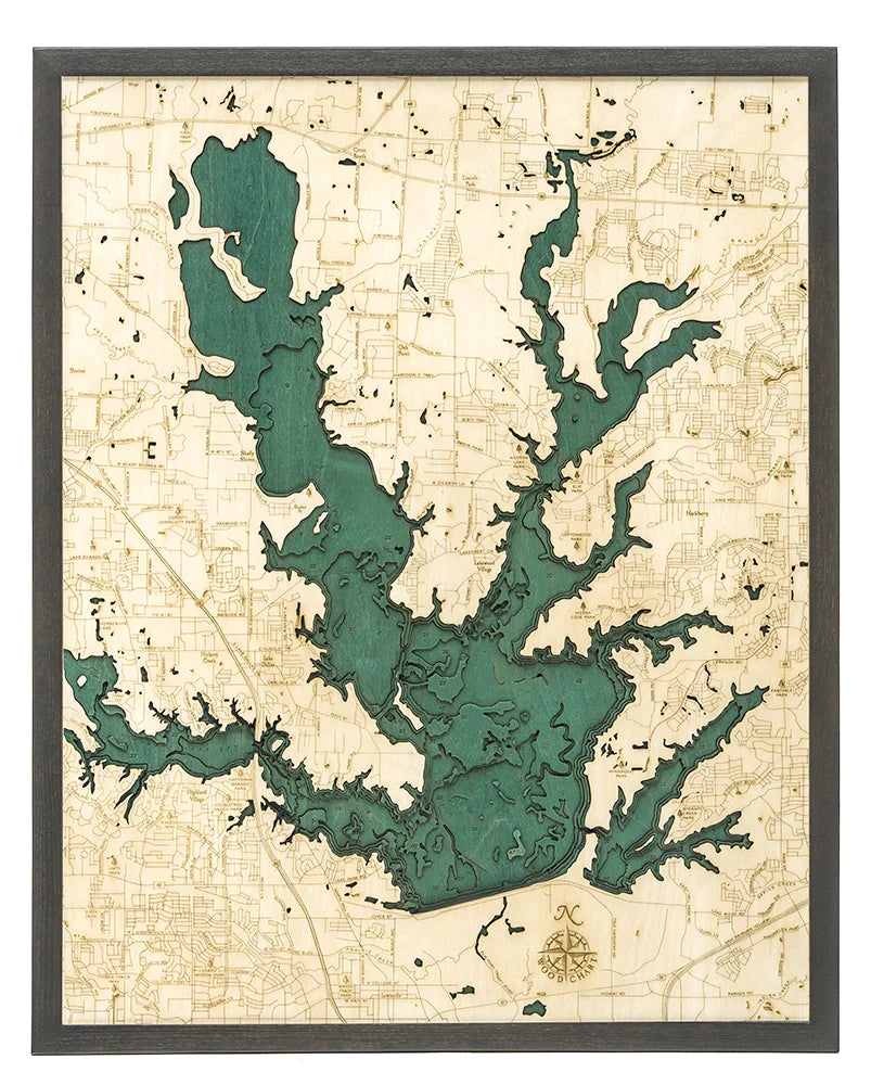 Lewisville Lake Wood Chart