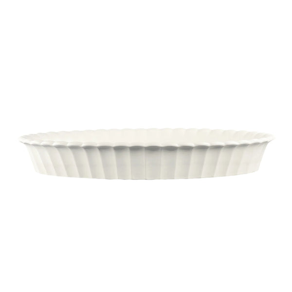 Lafayette Pearl White Oval Baker