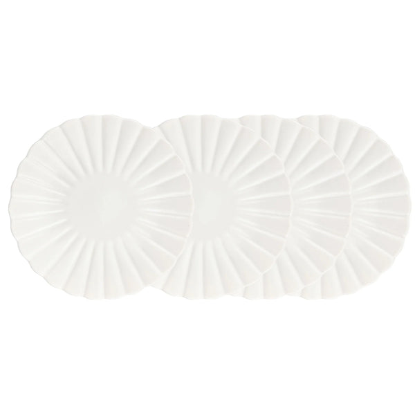 Lafayette Pearl White Salad Plate - Set of 4