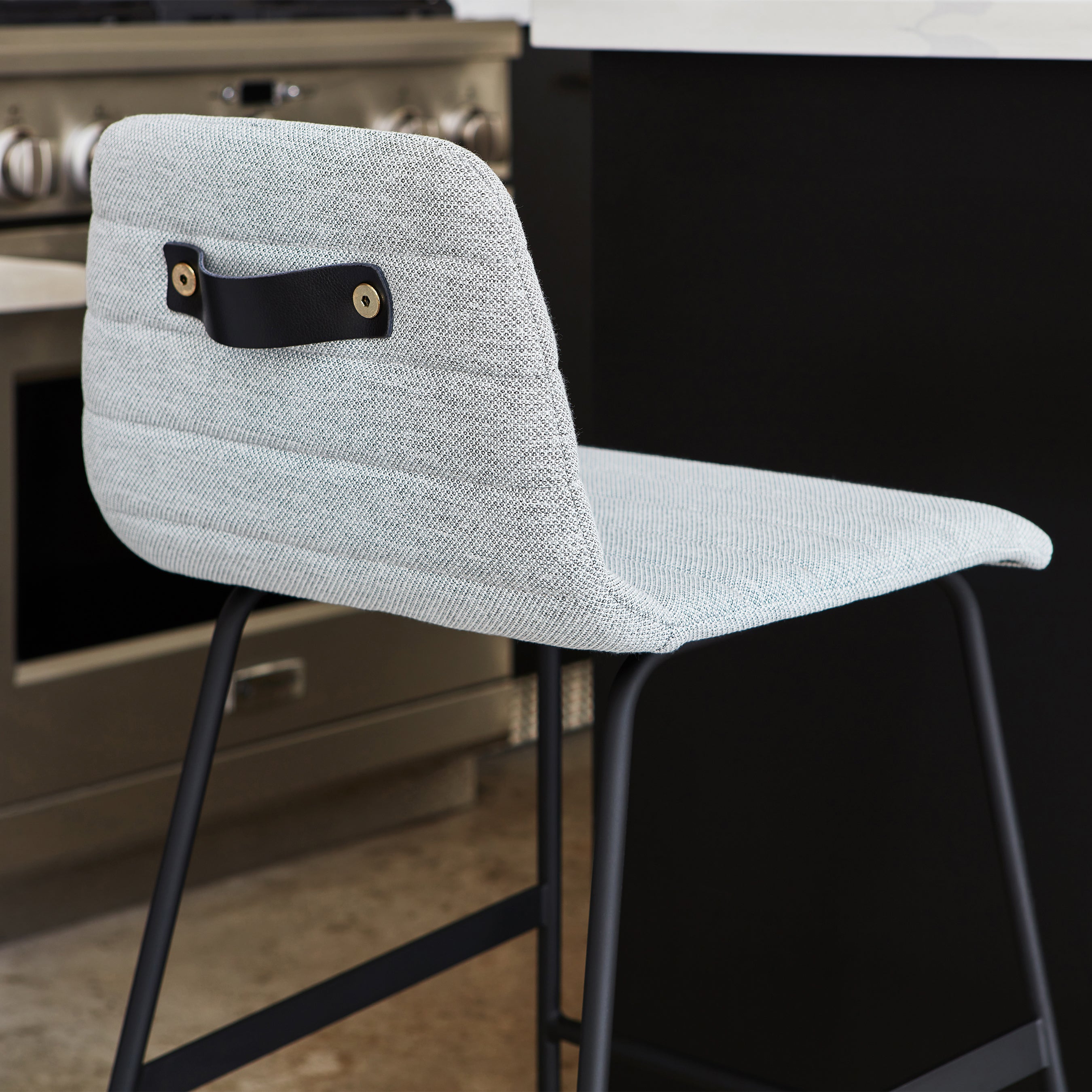 Lecture Upholstered Counter Stool