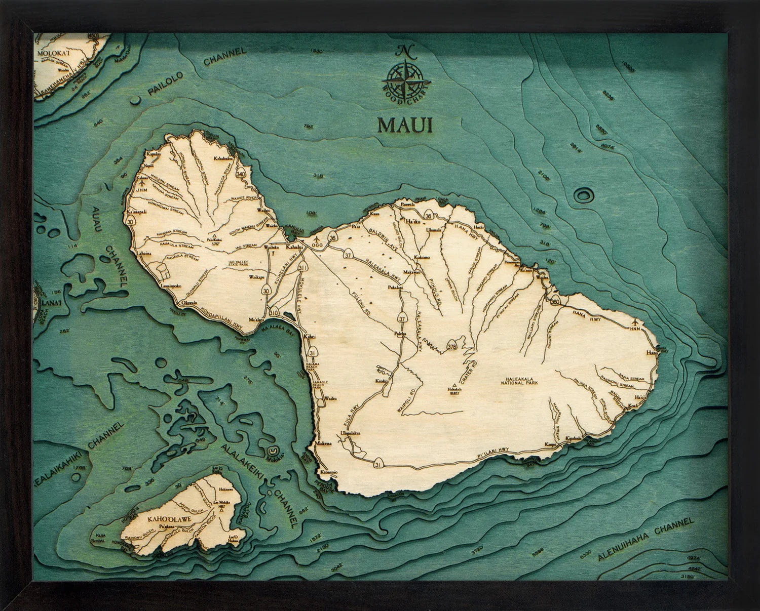 Maui Wood Chart